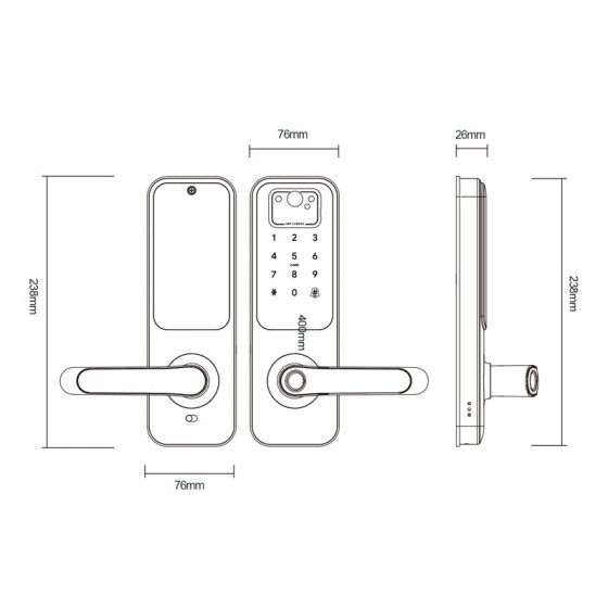 LILIWISE H3-TWM ΜΑΥΡΗ